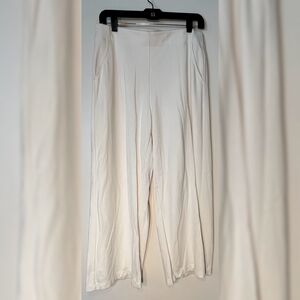 Max Studio Cream Wide Leg Pants